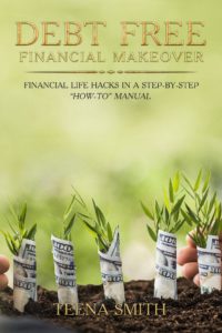 A book cover with money and plants in it.